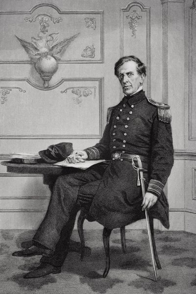 Portrait of Charles Wilkes by Alonzo Chappel